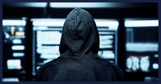 Mysterious man wearing a hoodie